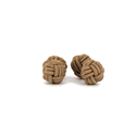 Khaki Double Ball Cufflinks