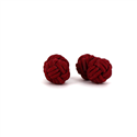 Garnet Double Ball Cufflinks
