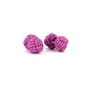 Magenta Double Ball Cufflinks
