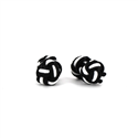 Black and White Double Ball Cufflinks
