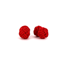 Double Red Ball Cufflinks