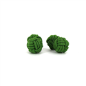 Forest Green Double Ball Cufflinks