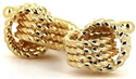 Double Knot Gold Cufflinks