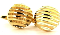 Golden Cufflinks III