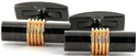 Golden and Black Cufflinks III