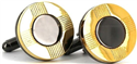 Golden and Black Cufflinks IV