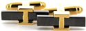 Golden and Black Cufflinks VII