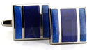 Enamel Blue Cufflinks I