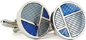 Enamel Circular Cufflinks II