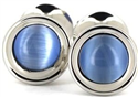 Light Blue Double Ball Enamel Cufflinks
