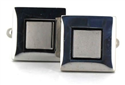 Double Square Enamel Cufflinks