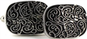 Floral Enamel Cufflinks III