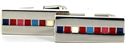 Multicolor Enamel Cufflinks