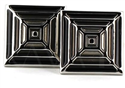 Enamel Pyramid Cufflinks