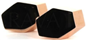 Hexagonal Copper Cufflinks