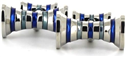 Blue Hyperbola Cufflinks