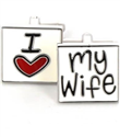 Cufflinks I Love My Wife