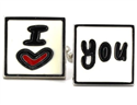 I Love You Cufflinks