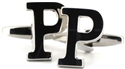 Letter P Cufflinks