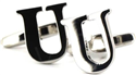 Letter U Cufflinks