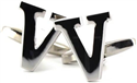 Letter V Cufflinks