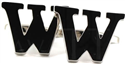 W Letter Cufflinks