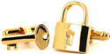 Cufflinks Key and Lock