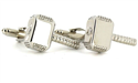 Silver Thor Hammer Cufflinks