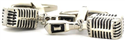 Microphone Cufflinks