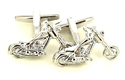 Chopper Motorcycle Cufflinks