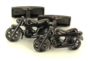 Black Motorcycle Cufflinks