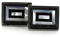 Black Mother-of-Pearl Cufflinks II