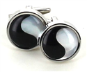 Yin Yang Mother-of-Pearl Cufflinks