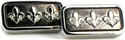 Silver Black Cufflinks II