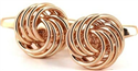 Copper Knot Cufflinks