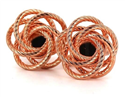 Copper Knot Cufflinks III