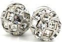 Stone-Embellished Knot Cufflinks