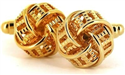 Golden Knot Cufflinks II