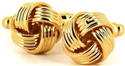 Striped Golden Knot Cufflinks II