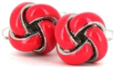 Fuchsia Knot Cufflinks