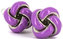 Lilac Knot Cufflinks