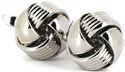 Smooth Knot Cufflinks - Striped II