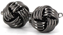 Striped Black Knot Cufflinks III