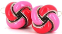 Pink and Fuchsia Knot Cufflinks