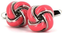 Light Pink Knot Cufflinks