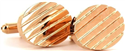 Copper Oval Cufflinks