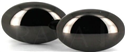 Black Oval Cufflinks III
