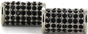 Black Stone Cufflinks
