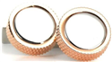Silver and Copper Cufflinks