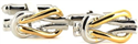 Silver and Gold Cufflinks